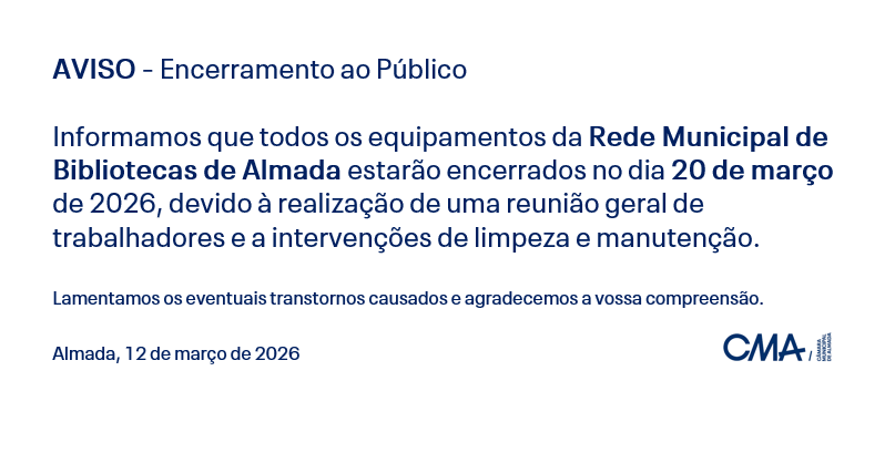 AVISO - Encerramento ao Público | março 2026